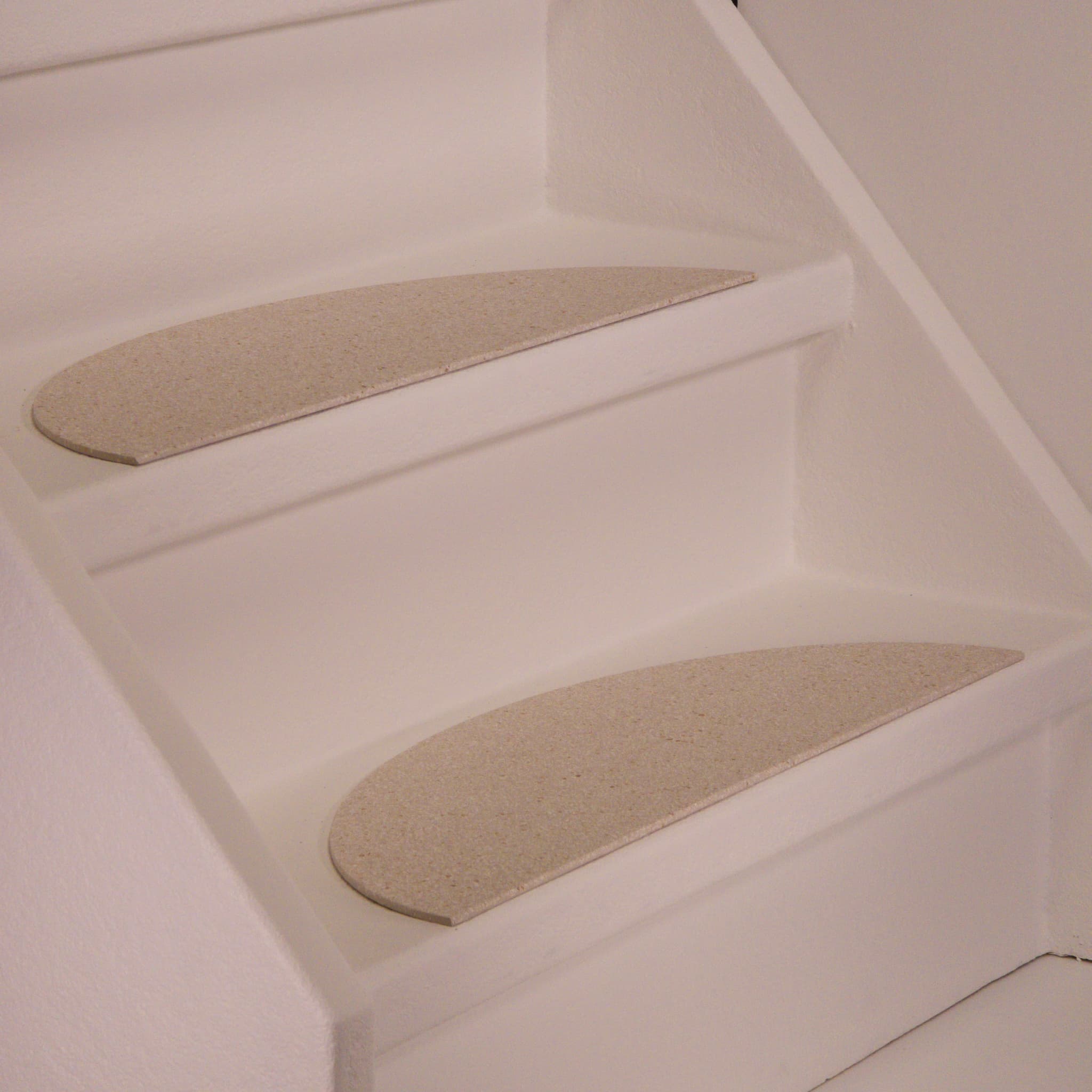 Crystal Sand — Half-Moon · Without stair nosing
