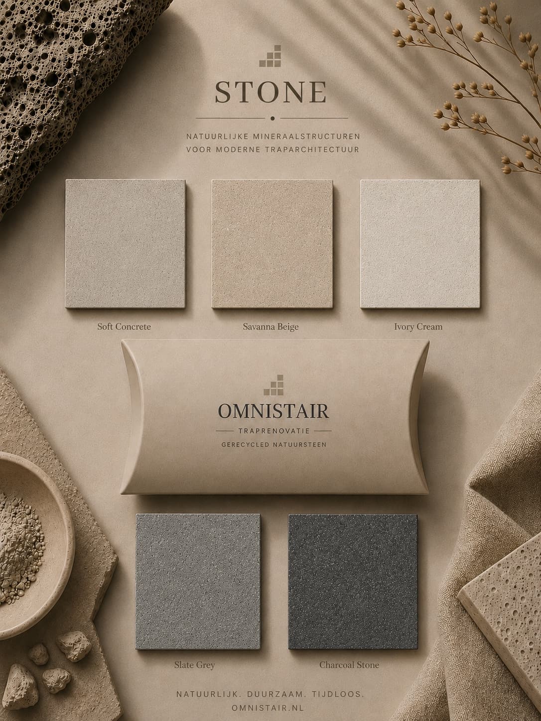 Stone sample box