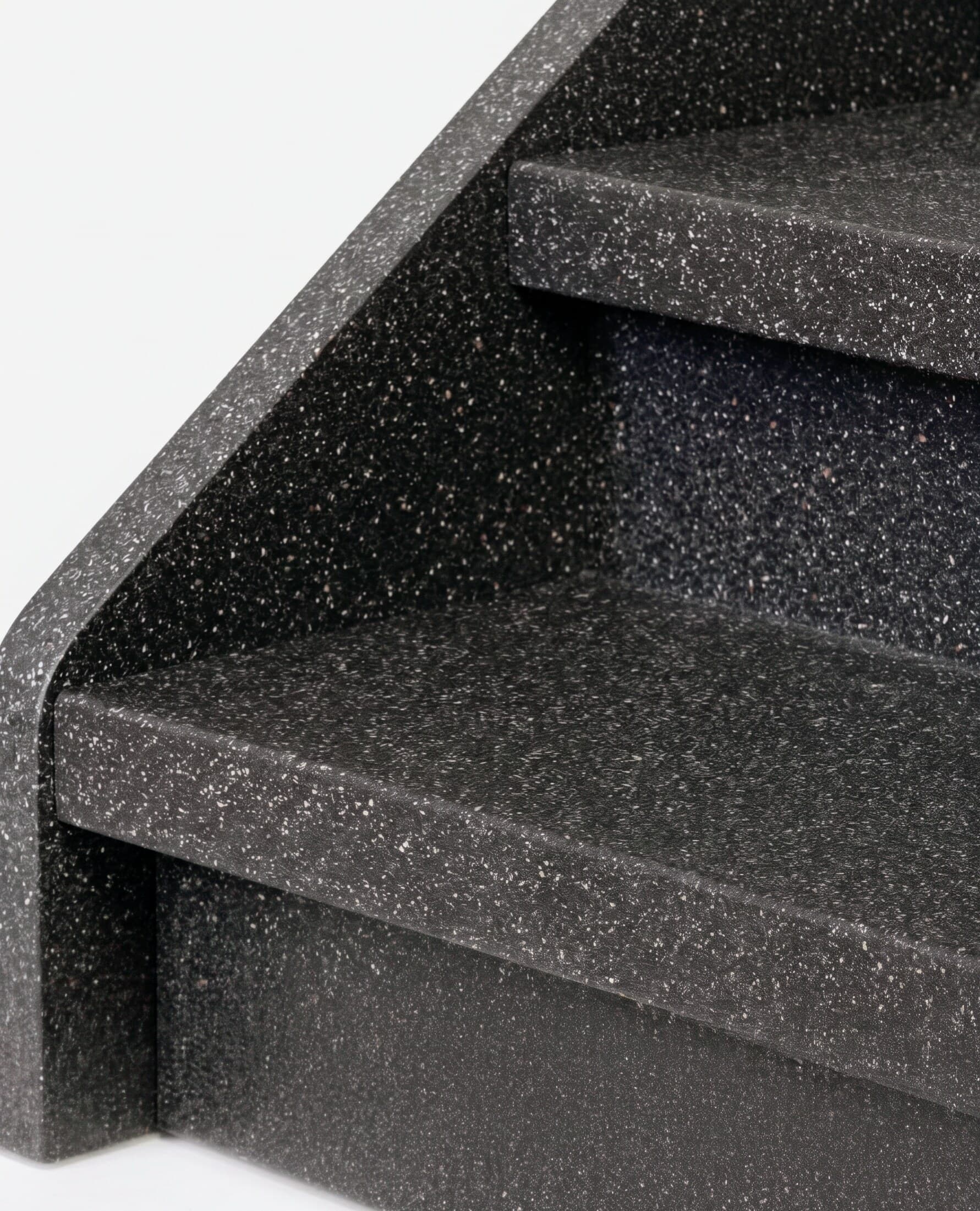 Omnistair Signature Polar Speckle — Blend stair finish